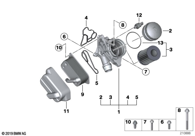 NU53 Lubricat.syst.-oil Filter,heat Exchanger -11_3753