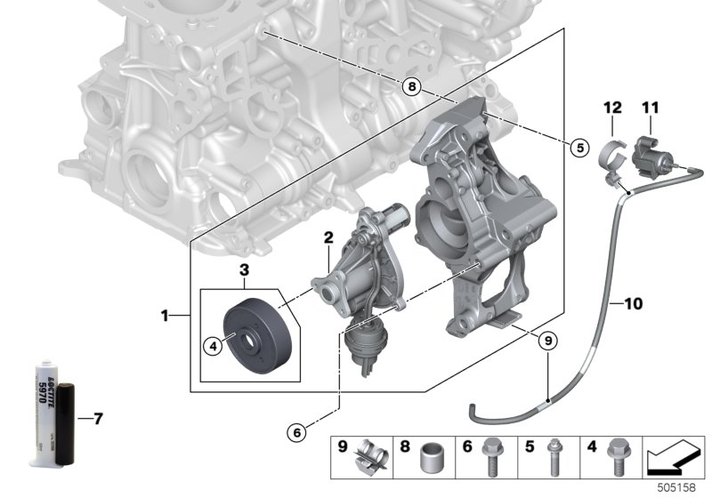 8B93 Cooling System-coolant Pump-11_6388