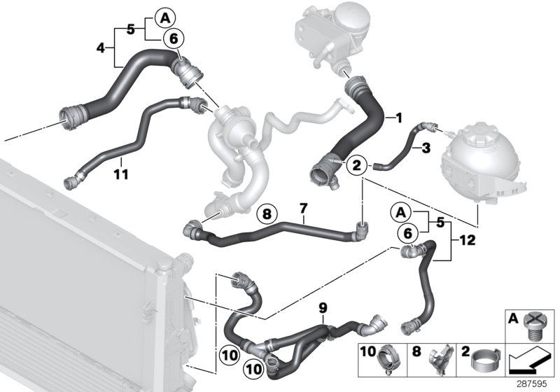 3B13 Cooling System Coolant Hoses-17_0651