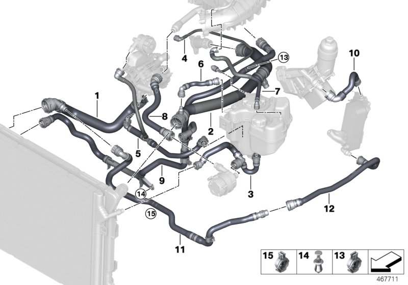 8B93 Cooling System Coolant Hoses-17_1050