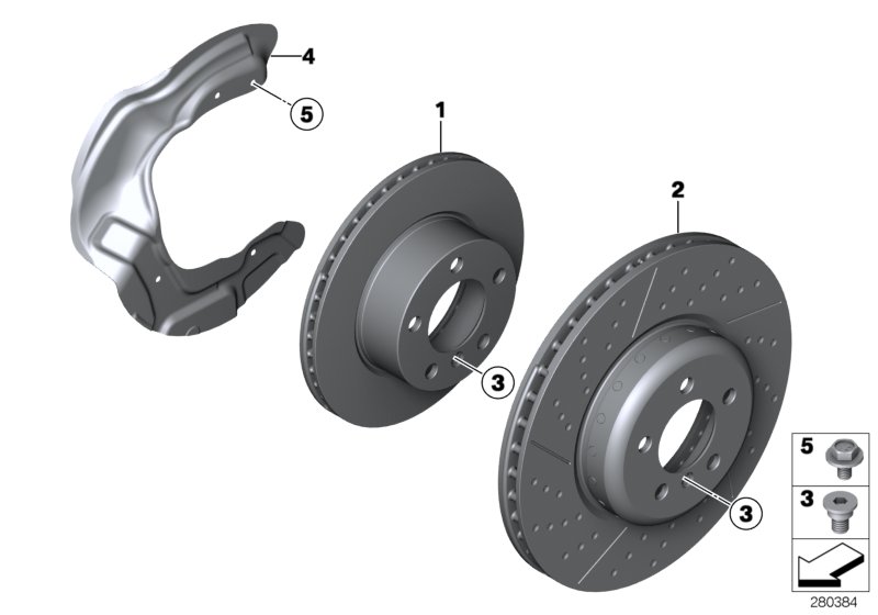 3B13 Front Brake / Brake Disc-34_1949