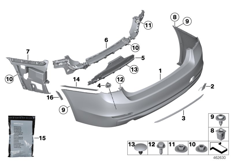 3B13 Trim Cover, Rear-51_8510