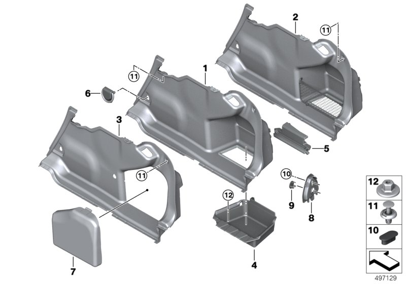 5R13 Trim, Luggage Compartment, Side, Right-51_A445