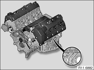 engine number identification location - N62 / N62TU