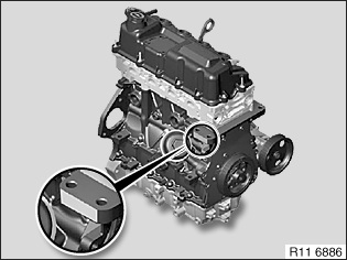 engine number identification location -