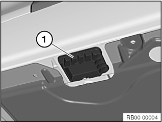 always align floor jack on rubber plates on sides of vehicle