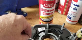 steering angle sensor cleaning repair bmw e60