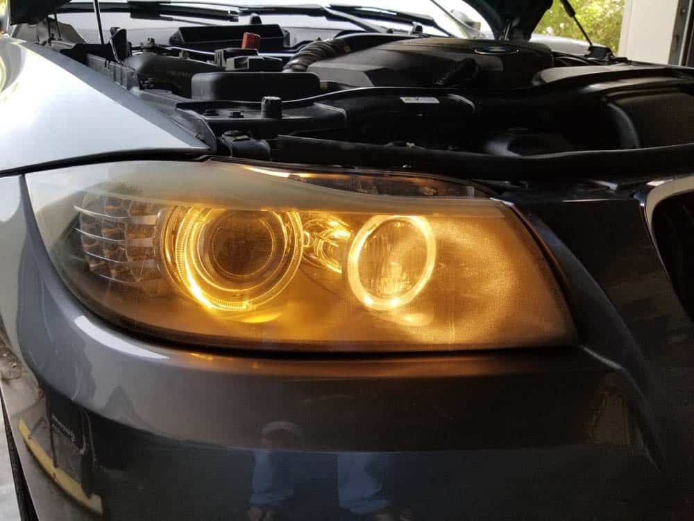BMW E90 Angel Eye Bulb Replacement - Parking/Daylight Running