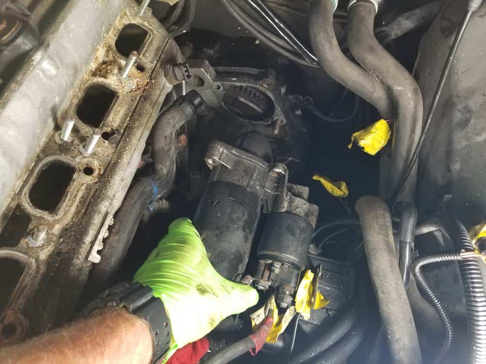 BMW Repair starter motor for M47 engine 
