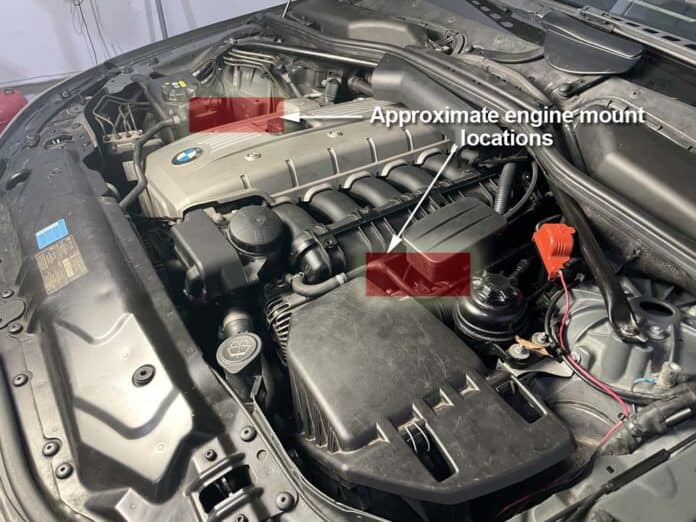 BMW E60 Engine Mount Replacement 20042010 5 Series