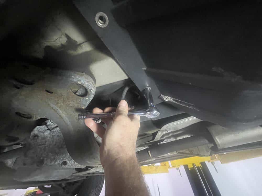 Remove 13mm mounting bolts