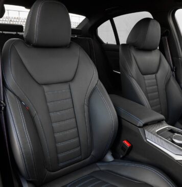 2022 bmw 3 series front seats