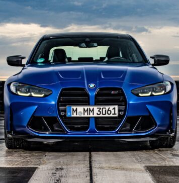 2022 bmw m3 front view