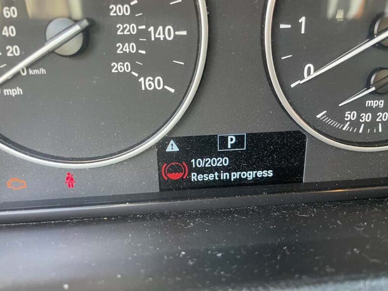 BMW F25 X3 Service Reset CBS Oil, Brakes, Inspection