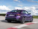 JDPA_2022 BMW M240i xDrive Coupé (European model) Purple Rear Quarter View